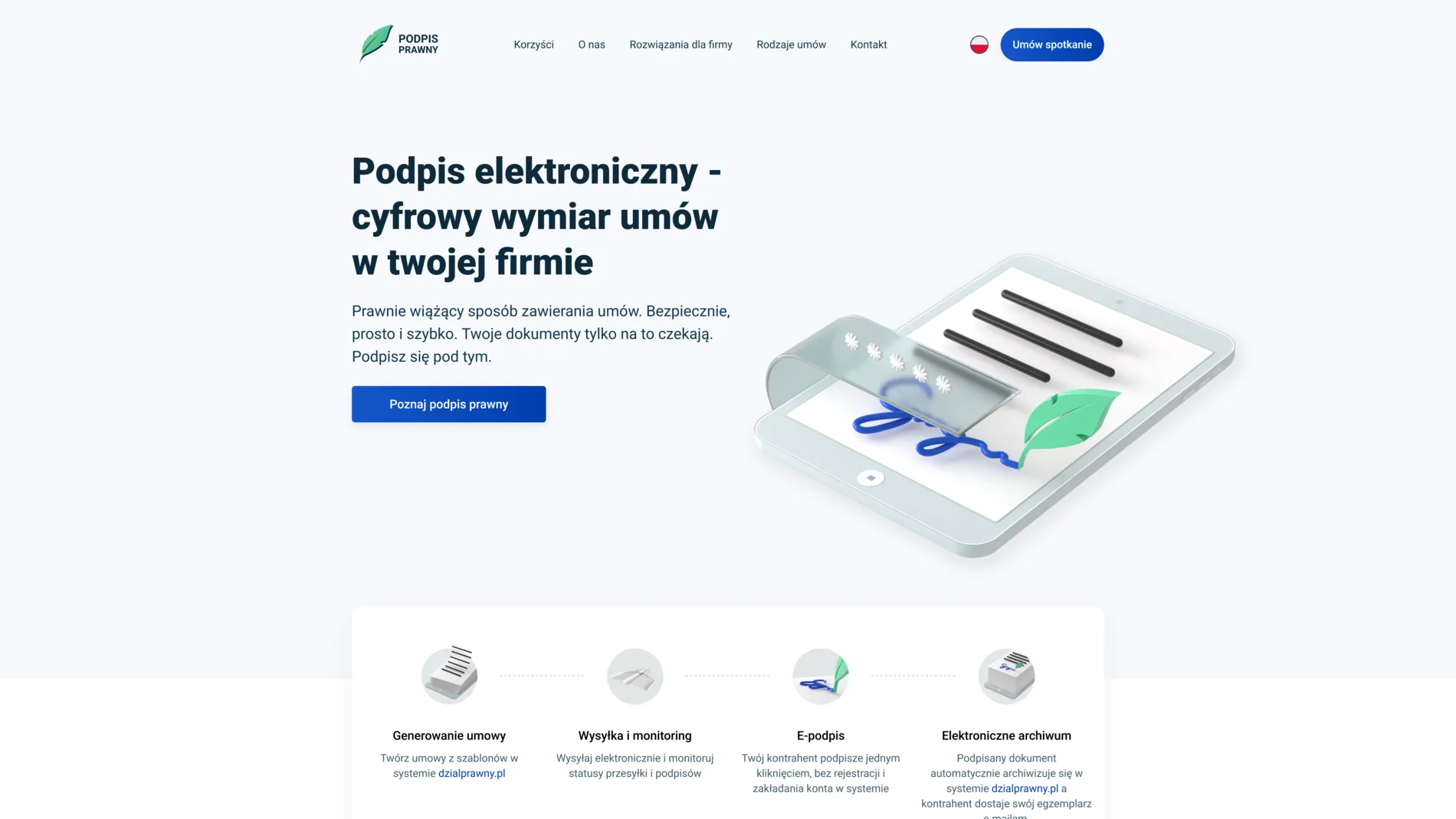 Podpis elektroniczny - jedna platforma, trzy poziomy podpisu
